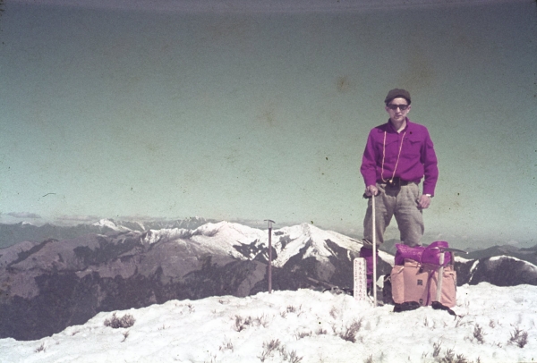 1972 春節奇萊南峰 能高北峰見瑞雪25954