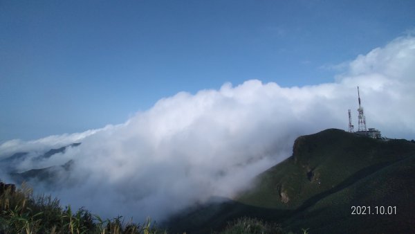陽明山再見很滿意的雲瀑&觀音圈+夕陽，爽 !1475032