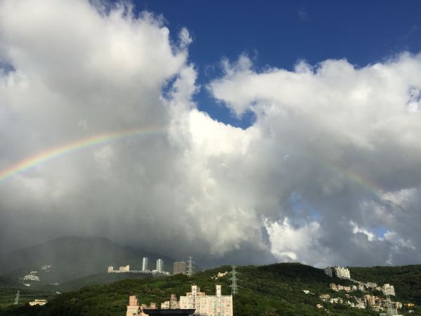 山竹颱風帶來北部雙彩虹與藍天綠水的祝福407774