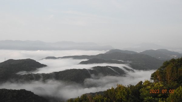 二格山日出火燒雲&雲海流瀑 7/2 & 3 #豔粉蝶 #長尾水青蛾2201606