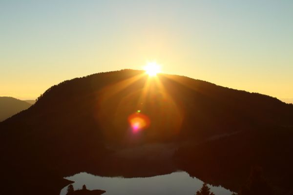 翠峰湖觀景台的日出231864
