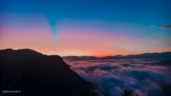 #翡翠水庫壩頂 #琉璃光 #霞光 #火燒雲 #日出 #雲海 9/15 & 18獅子頭202884665