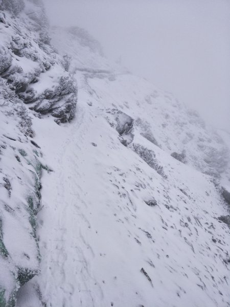 百岳:玉山南峰_雪季1575113