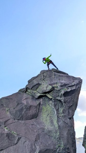 雷霆鋒東攀岩上暴龍岩(小雞岩)頂封面