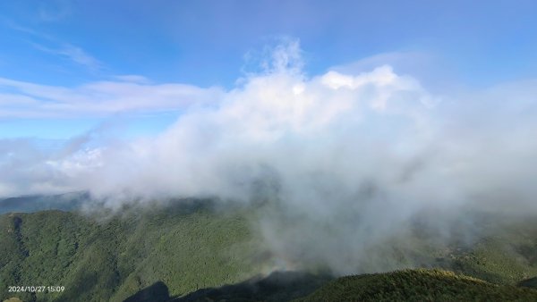 陽明山再見差強人意的 #雲瀑 #觀音圈 #霧虹 ？10/272636775