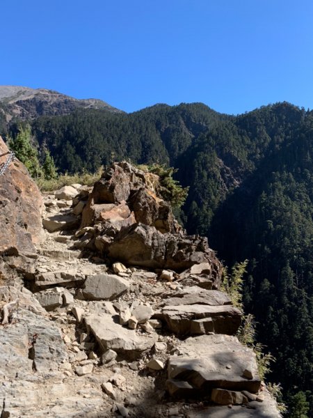 玉山主峰、玉山北峰湛藍大景739299