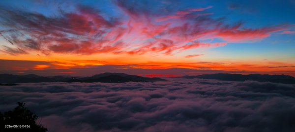 #石碇後山 #火燒雲 #日出 #雲海 8/163106950