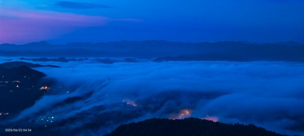 二格山 #琉璃光 #雲海流瀑 #雲瀑 #火燒雲 #日出 6/222817101