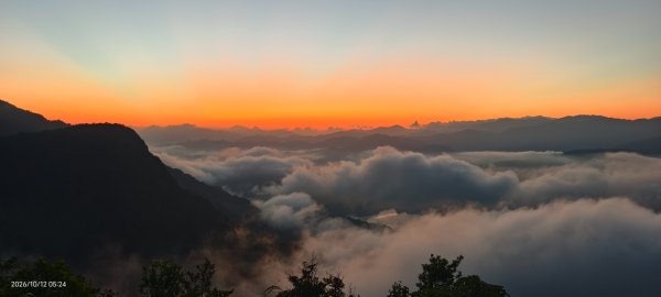 #翡翠水庫壩頂 #霞光 #日出 #雲海 10/123132543