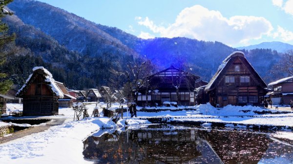 冬日的祈禱合掌村2981205