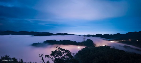 石碇趴趴走追雲趣 #石碇後山 #琉璃光 #月光雲海 #日出雲海 7/12&152834257