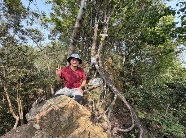 [微笑山線_第八段] 2026_0411 二格山系_西帽子岩