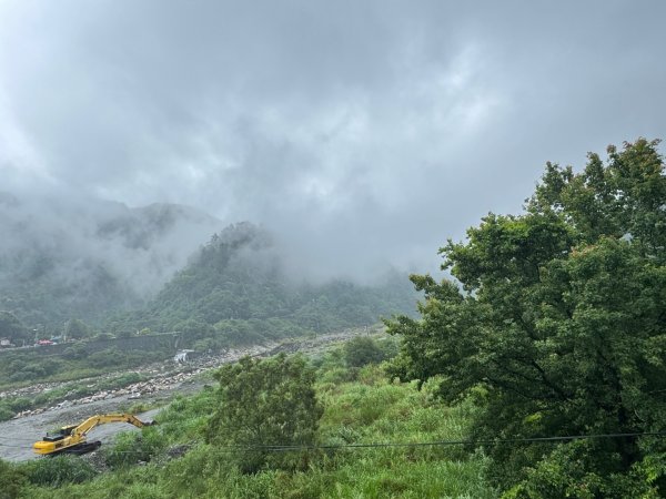 雨下的白毛山步道與白鹿吊橋2805297