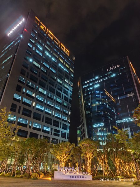 璀璨耀眼的夜景 - 大直美麗華、大稻埕、大港墘公園【臺北健走趣】【健走複利】2604617