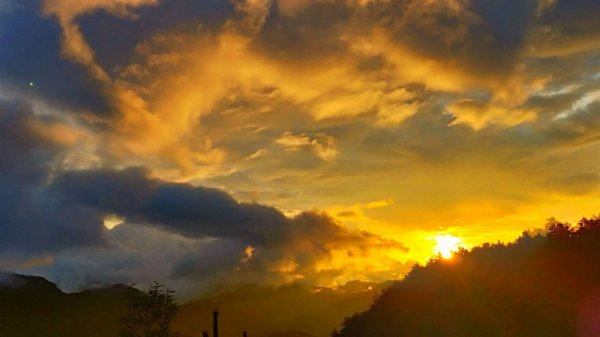 【阿里山私房景點】塔塔加夕陽下的彩霞691634