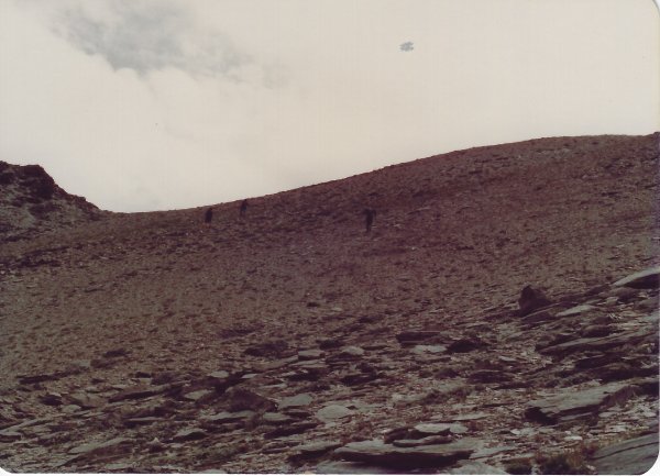 南湖群峰及中央尖山(民國72年)716221