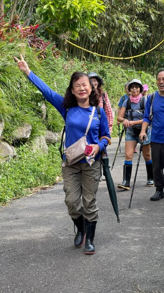 樂活遨遊坪頂古圳步道→荷蘭古道→高頂山→北五指山→頂山→風櫃嘴→天溪園→聖人橋1509542