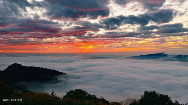 #馬那邦山 #夕陽 #雲海 #火燒雲 12/282971585