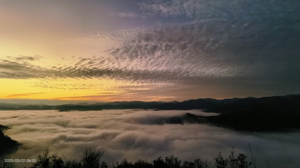 翡翠水庫壩頂 #曙光 #日出 #火燒雲 #斜射光(上帝光) #雲海 3/12722434