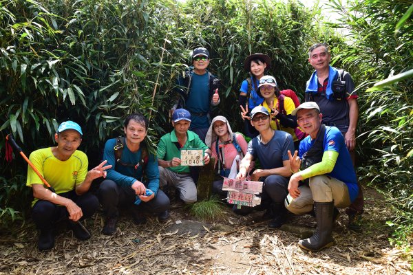 2022-08-21 五腳松古道-金孔坪-菜頭崙-小觀音山北北峰-紅葉谷瀑布-內柑宅古道O形1814371