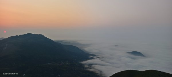 #大屯山 #日出 #雲海 #琉璃光 #橘咖啡 #吉野櫻 3/233020525