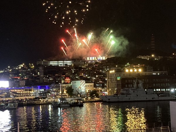 宏匯瑞光廣場、大港墘公園、基隆廟口夜市、基隆港高空煙火秀封面