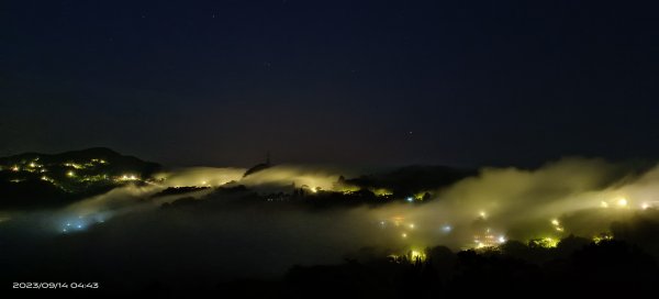 石碇星空夜景雲海流瀑/雲瀑/日出火燒雲&坪林開眼崙雲海9/142281239