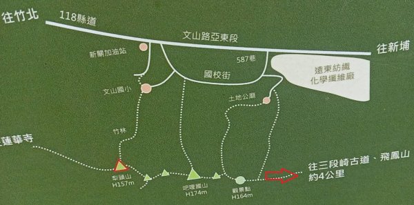 20220410 新竹新埔文山步道-三段崎(石頭坑山三角點)
