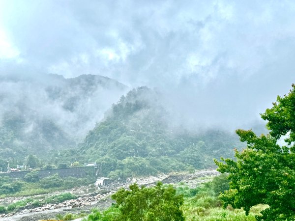 雨下的白毛山步道與白鹿吊橋2805295