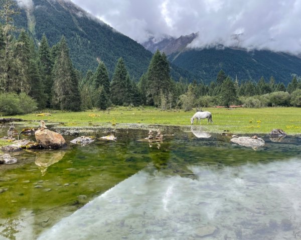 西藏的高山聖湖💙一措再措2907581
