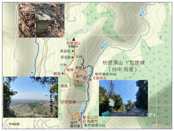 枋壁頂山 ㄚ遶新路線 ( 台中 后里 )3035671