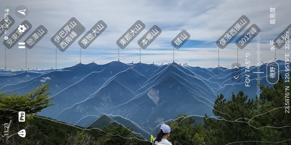 郡大山，郡大山北峰，望鄉山，白冷山，頭嵙山，黑山北峰，大坑4號步道，大坑3號步道，彰化挑水古道1839165