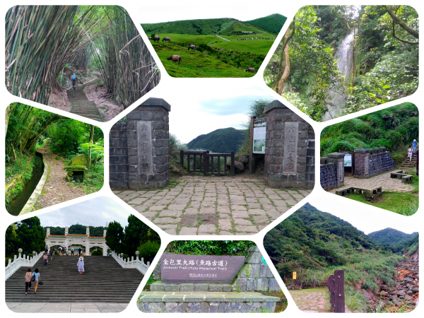 兩分鐘跟著我飛越，陽明山南北大縱走兼古道行(故宮上魚路古道)