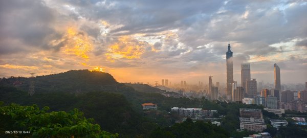 #天空之城 #穿雲箭 #虎山峰 #夕陽 #火燒雲 #夜景 #101大樓 12/182964748
