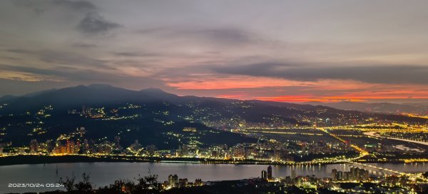 觀音山夜景/晨曦/日出/芒花2324481