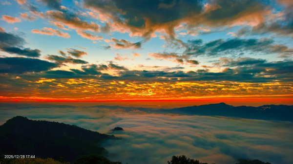 #馬那邦山 #夕陽 #雲海 #火燒雲 12/282971609