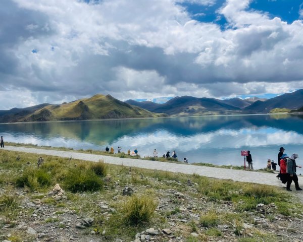 西藏的高山聖湖💙一措再措2907627