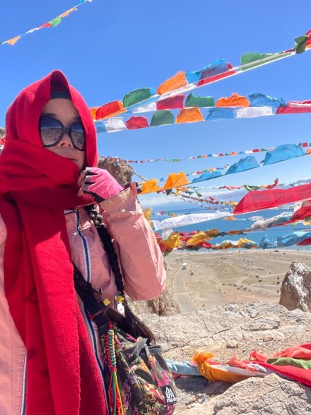 西藏的高山聖湖💙一措再措2907448