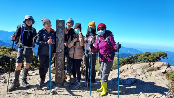 新手百岳新手運，合歡山上天氣晴1516808