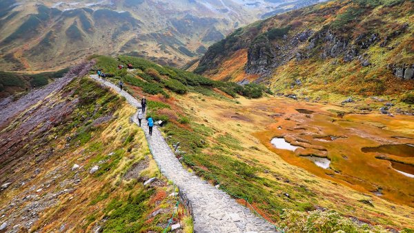 走在上帝翻落的調色盤上日本劍岳與立山連峰的山遊記2954064