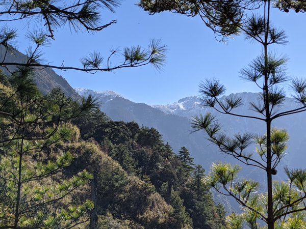 玉山北峰氣象站眺望雪白玉山1312986