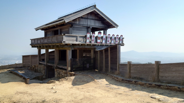 桃太郎打鬼傳說-鬼之城(鬼城山397m)、犬墓山443m