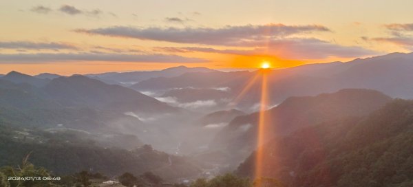 坪林南山寺曙光日出/晨霧瀰漫2401231