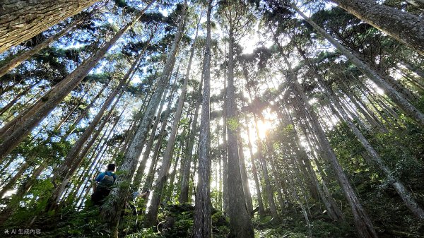 【中級山】麥巴來山，夢幻杉木林