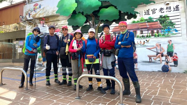 2022-12-19樟之細路老官道─新開國小→校粟東山→石門客棧→竹編古厝→壢底寮山→南昌宮+大窩生態園區