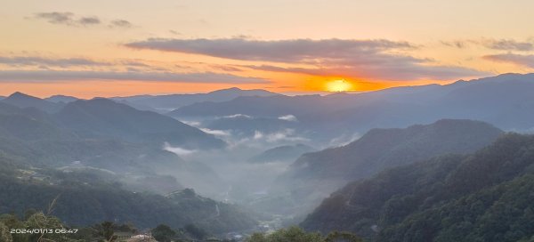 坪林南山寺曙光日出/晨霧瀰漫2401221