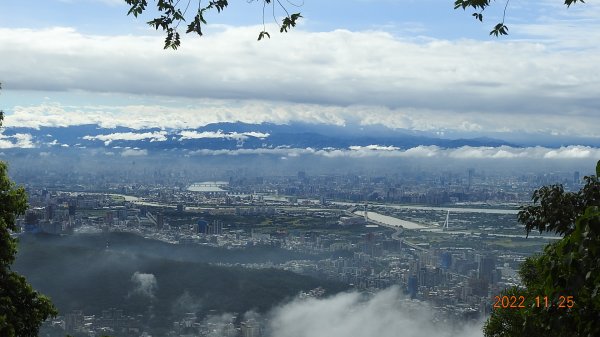 雲霧飄渺間的台北盆地&觀音山1926339