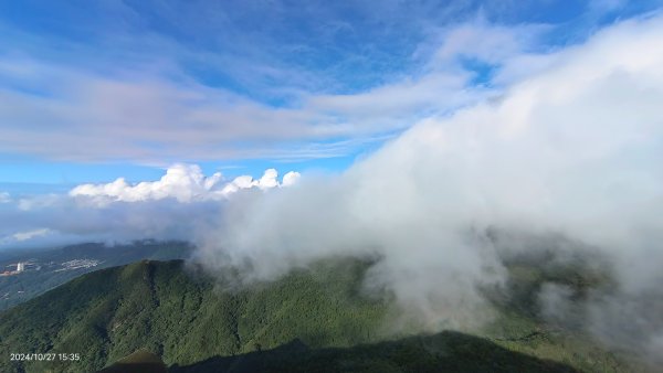 陽明山再見差強人意的 #雲瀑 #觀音圈 #霧虹 ？10/272636799