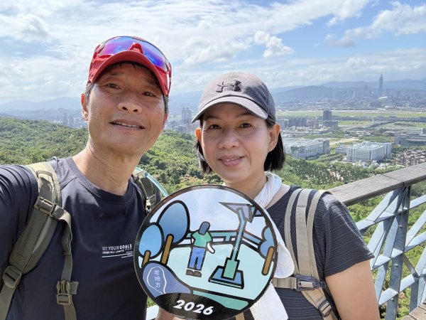 台北大縱走2026｜💎尋寶穿越蝴蝶蘭步道！第五段｜劍潭(山)→文間山→忠勇山→碧山巖3066743