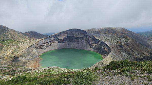 240810-藏王西端連峰熊野岳、馬之背、五色岳（御釜）、刈田岳縱走。美美兔第一次海外走山。2603726